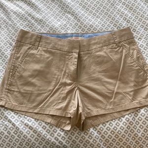J. Crew khaki cotton shorts size 10